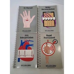 Clinical Skillbuilders Set NURSING by Springhouse IV Therapy ECG Assessments etc